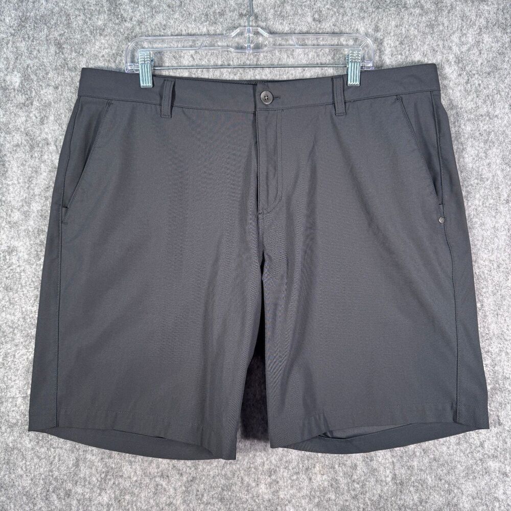 Vuori Meta Shorts Mens 38x8 Gray Performance Casual Golf Outdoors
